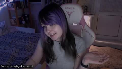 Snapshot of byakkomoriko chatting on 03/02/25, 11:18 morri online show from 03/02/25, 11:18