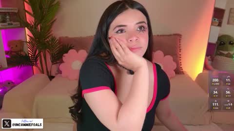 Snapshot of cammiefoalss chatting on 10/22/25, 02:50 Lets reach 200 thumbs up online show from 10/22/25, 02:50