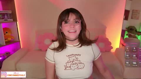 Snapshot of cammiefoalss chatting on 10/26/25, 04:46 Lets reach 200 thumbs up online show from 10/26/25, 04:46