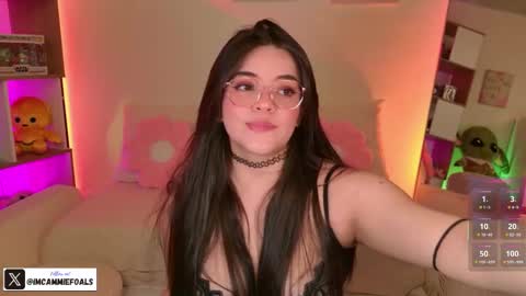 Snapshot of cammiefoalss chatting on 11/04/25, 05:45 Lets reach 200 thumbs up online show from 11/04/25, 05:45