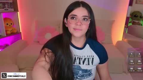 Snapshot of cammiefoalss chatting on 11/05/25, 04:18 Lets reach 200 thumbs up online show from 11/05/25, 04:18