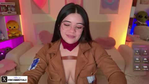 Snapshot of cammiefoalss chatting on 11/24/25, 05:45 Lets reach 200 thumbs up online show from 11/24/25, 05:45