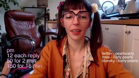 Carly Pearls online show from 03/02/25, 04:21