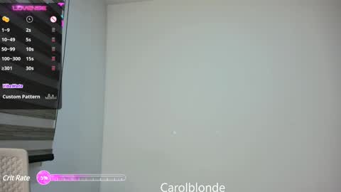 Snapshot of carolblonde chatting on 02/23/25, 04:17 Char online show from 02/23/25, 04:17