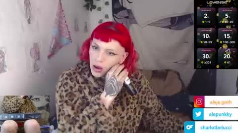 Snapshot of charlotbelucci_ chatting on 07/20/26, 11:45 Ale punky online show from 07/20/26, 11:45