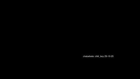 chili_boy online show from 10/29/25, 05:36