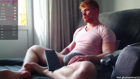 Snapshot of chris_boy37 chatting on 02/08/25, 08:52 redhead thief of sausages and hearts online show from 02/08/25, 08:52