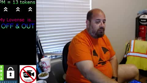 Snapshot of chunkymonkey420 chatting on 02/22/25, 12:38 Spencer Smokey Bear online show from 02/22/25, 12:38