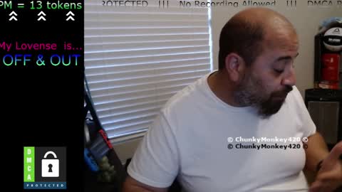 Snapshot of chunkymonkey420 chatting on 03/04/25, 12:18 Spencer Smokey Bear online show from 03/04/25, 12:18