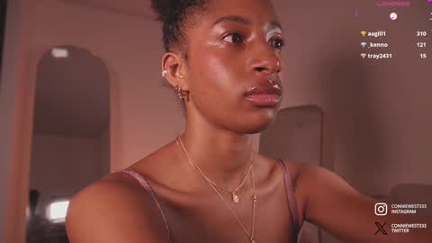 Snapshot of connie_west0 chatting on 01/18/25, 01:30 independent model online show from 01/18/25, 01:30