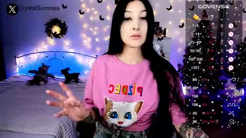 Snapshot of crystalsomnia chatting on 01/09/25, 12:46 Sasha Make me moan with patterns good music here online show from 01/09/25, 12:46