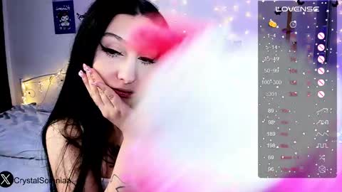 Snapshot of crystalsomnia chatting on 02/14/25, 01:56 Sasha Make me moan with patterns good music here online show from 02/14/25, 01:56