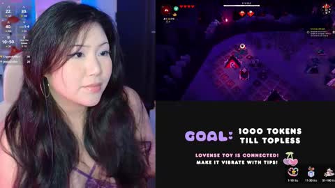 Snapshot of cutecurvyhana chatting on 10/14/25, 04:19 Cute Curvy Hana online show from 10/14/25, 04:19