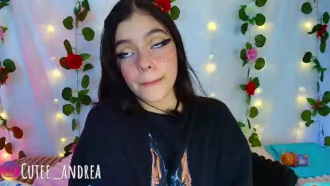 Snapshot of cutee_andrea chatting on 10/28/25, 03:21 Andrea 3 online show from 10/28/25, 03:21