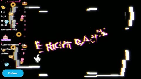 Follow me  Control lovense free D online show from 06/19/26, 02:10
