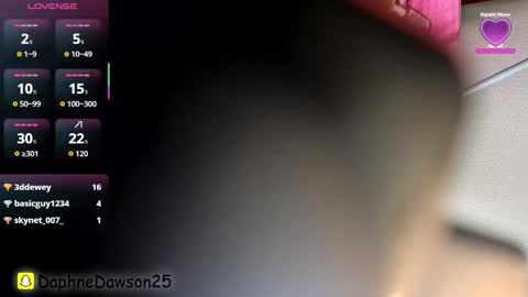 daphnedixon online show from 02/02/26, 09:08