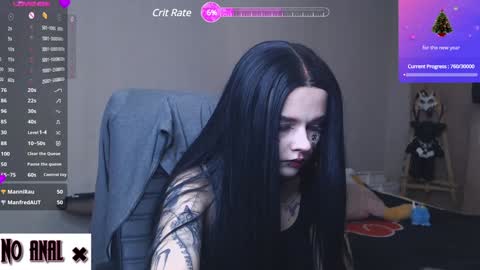 Snapshot of dark__elf chatting on 12/21/24, 10:40 Anessa online show from 12/21/24, 10:40