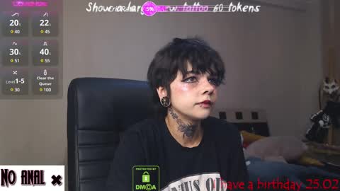 Snapshot of dark__elf chatting on 02/13/25, 10:33 Anessa online show from 02/13/25, 10:33