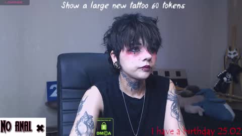 Snapshot of dark__elf chatting on 02/21/25, 10:37 Anessa online show from 02/21/25, 10:37