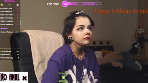 Snapshot of dark__elf chatting on 02/24/25, 10:14 Anessa online show from 02/24/25, 10:14