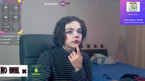 Snapshot of dark__elf chatting on 10/25/25, 10:04 Anessa online show from 10/25/25, 10:04