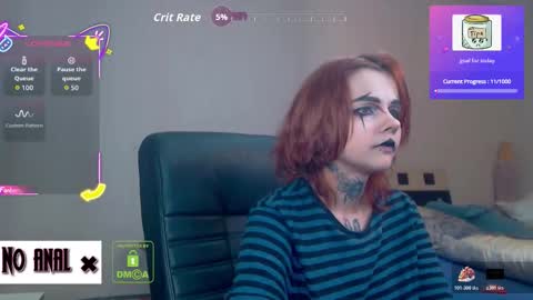 Snapshot of dark__elf chatting on 12/17/25, 10:27 Anessa online show from 12/17/25, 10:27