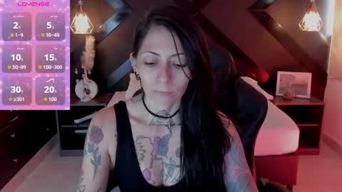 Snapshot of dark_gotica chatting on 10/24/25, 08:49 M I K A E L A online show from 10/24/25, 08:49