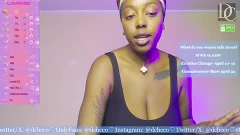 Snapshot of dchcco chatting on 04/27/26, 09:24 Duchess Coco - Coco Puffs online show from 04/27/26, 09:24