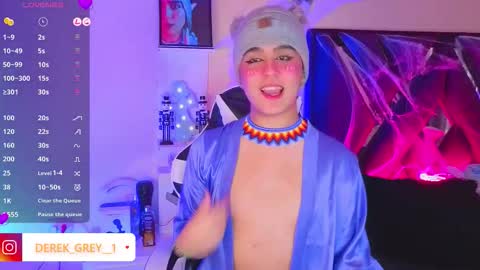 Snapshot of derek_grey1 chatting on 10/27/25, 06:45 Derek independent online show from 10/27/25, 06:45