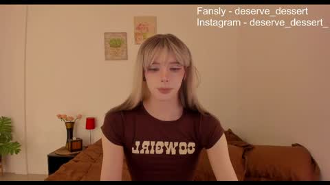 Snapshot of deserve_dessert chatting on 05/21/26, 01:18 Domi online show from 05/21/26, 01:18