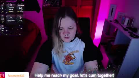 Snapshot of destroyall420 chatting on 02/27/25, 07:23 Lola Bdsm and fries online show from 02/27/25, 07:23