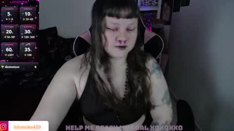 Snapshot of destroyall420 chatting on 09/19/25, 06:37 Lola Bdsm and fries online show from 09/19/25, 06:37
