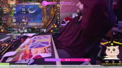 drawingcock online show from 01/25/25, 09:25