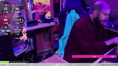 drawingcock online show from 02/02/25, 08:24