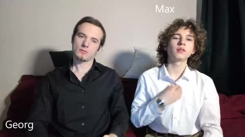 Snapshot of duumvirate chatting on 11/29/25, 11:13 Georg and Max online show from 11/29/25, 11:13