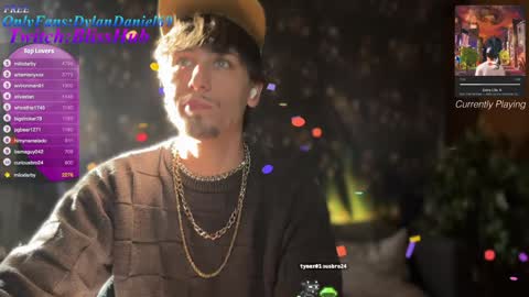 Dylan Daniel 7.8 online show from 12/11/24, 09:12