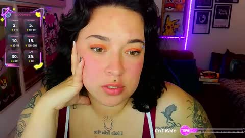 Snapshot of electricsapphire chatting on 10/14/25, 04:13 Alejandra online show from 10/14/25, 04:13