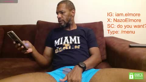 Snapshot of elmorenazogt chatting on 02/21/25, 03:23 My name is Elmore. Please say hello I like to chat with you. If you have requests or dirty talk please use tip online show from 02/21/25, 03:23