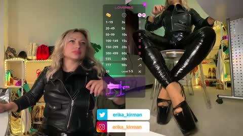 Snapshot of erika_kirman chatting on 01/11/25, 11:45 Erika online show from 01/11/25, 11:45
