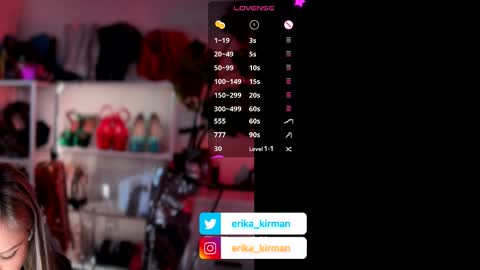 Erika      online show from 02/06/26, 01:03