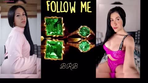 K E Y R A  independent model  online show from 02/26/26, 10:47