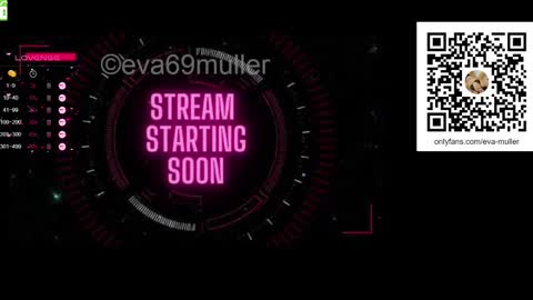 Snapshot of eva69muller chatting on 02/18/25, 07:09 Eva next show 8pm CEST AMST online show from 02/18/25, 07:09