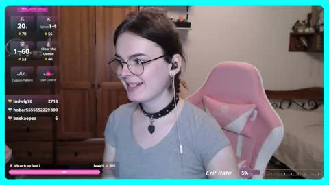 Snapshot of eva_katt chatting on 02/27/25, 02:00 Gamer Katt online show from 02/27/25, 02:00