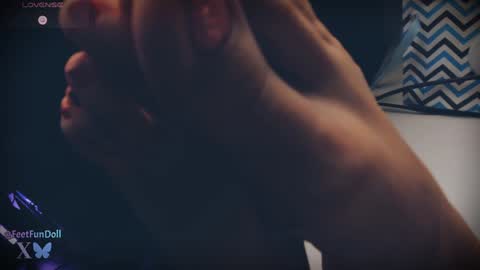 Snapshot of feetfundoll chatting on 12/17/24, 11:49 Lisa Dove aka FeetFunDoll online show from 12/17/24, 11:49