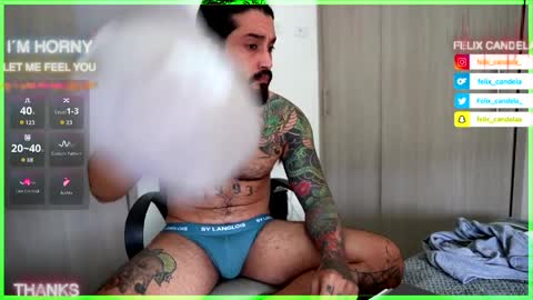 Felix Candela  online show from 04/01/26, 02:58