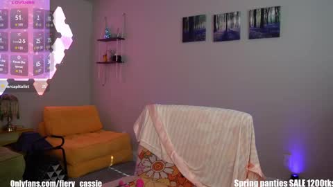 Snapshot of fiery_redhead chatting on 05/18/26, 12:51 Cassie Ventura online show from 05/18/26, 12:51