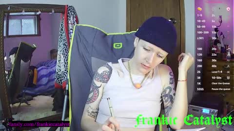 Snapshot of frankiecatalyst chatting on 01/11/26, 03:28 Frankie Catalyst online show from 01/11/26, 03:28