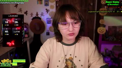 Snapshot of frogessjay chatting on 11/11/25, 02:28 Jaywise Frogfoot online show from 11/11/25, 02:28