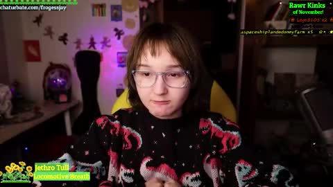 Snapshot of frogessjay chatting on 11/16/25, 09:09 Jaywise Frogfoot online show from 11/16/25, 09:09