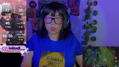 Snapshot of gloriette__ chatting on 12/21/24, 08:50 LALISA online show from 12/21/24, 08:50